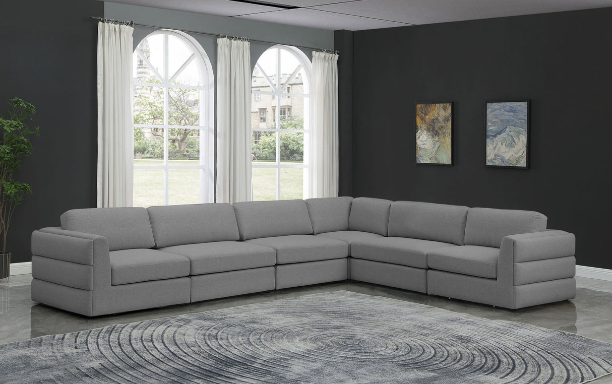 Beckham - Modular Sectional - Gray - Home Elegance USA