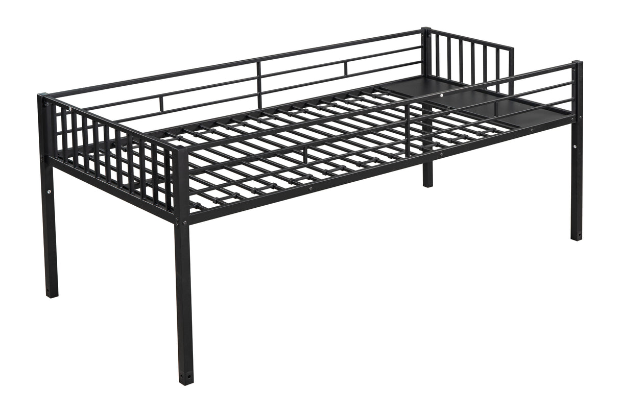 Triple twin bunk bed, can be separated into 3 twin beds - Home Elegance USA