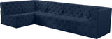 Tuft - Modular Sectional 5 Piece - Navy - Fabric - Home Elegance USA