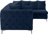 Tremblay - Modular Sectional 4 Piece - Navy - Home Elegance USA