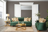 Verdante - Sofa & Loveseat - Emerald Green / Gold - Home Elegance USA