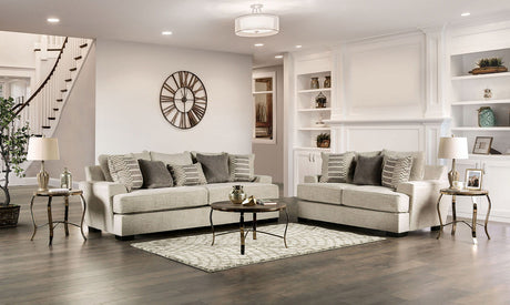 Holborn - Sofa & Loveseat - Beige - Home Elegance USA