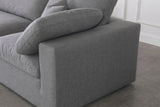 Serene - Cloud Modular Sectional - Grey - Fabric - Home Elegance USA