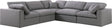 Serene - Cloud Modular Sectional - Grey - Fabric