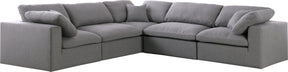 Serene - Cloud Modular Sectional - Grey - Fabric