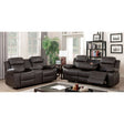 Pondera - Sofa & Love Seat & Chair - Dark Brown