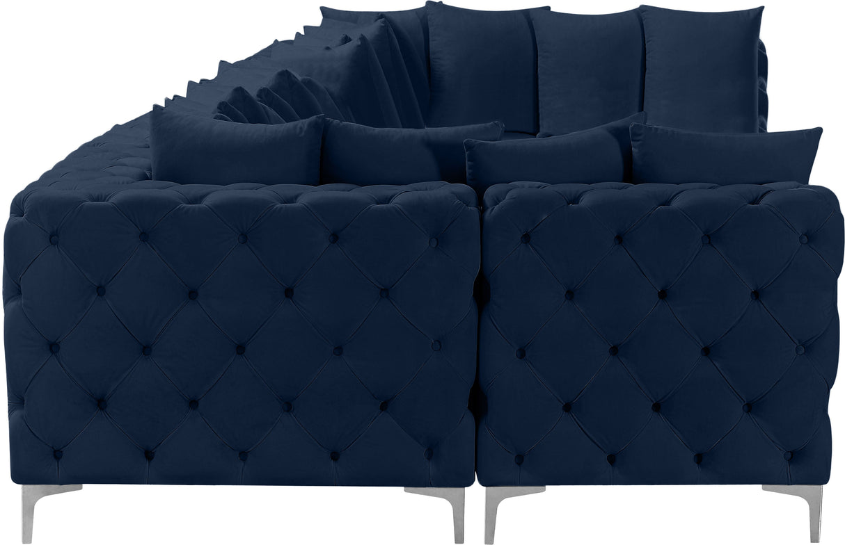 Tremblay - Modular Sectional 8 Piece - Navy - Home Elegance USA