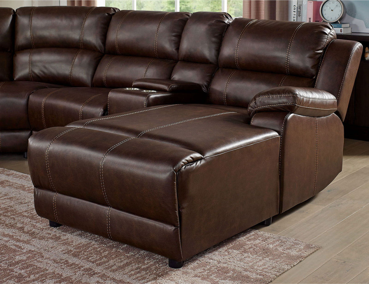 Jessi - Sectional - Brown - Home Elegance USA