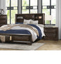 Chesky Warm Espresso 3 Piece Eastern King Platform Storage Bedroom Set 1753K-1Ek-3 | Homelegance