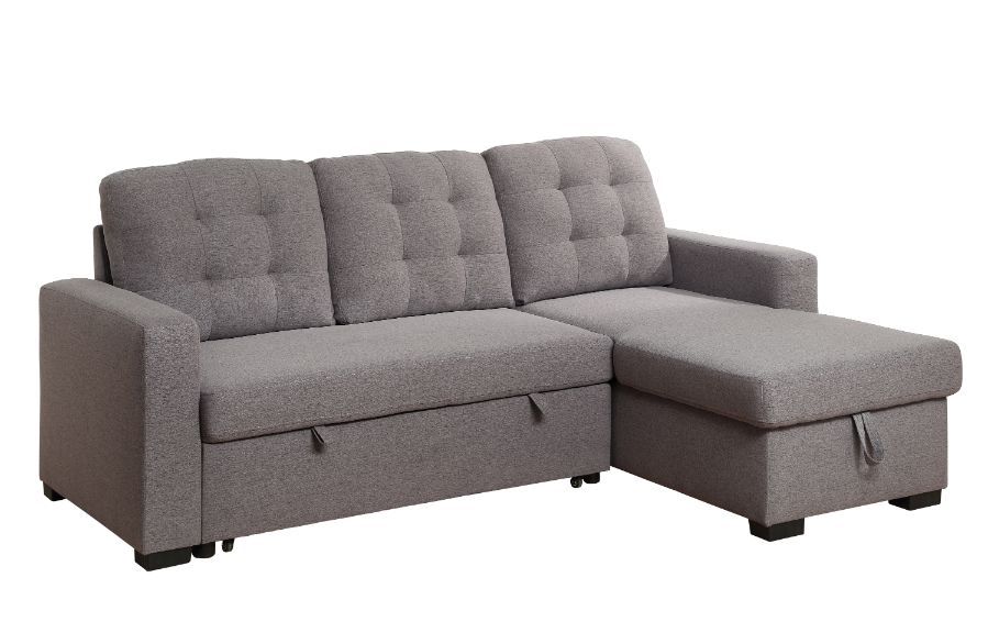 Chambord - Sectional Sofa - Gray Fabric - Home Elegance USA