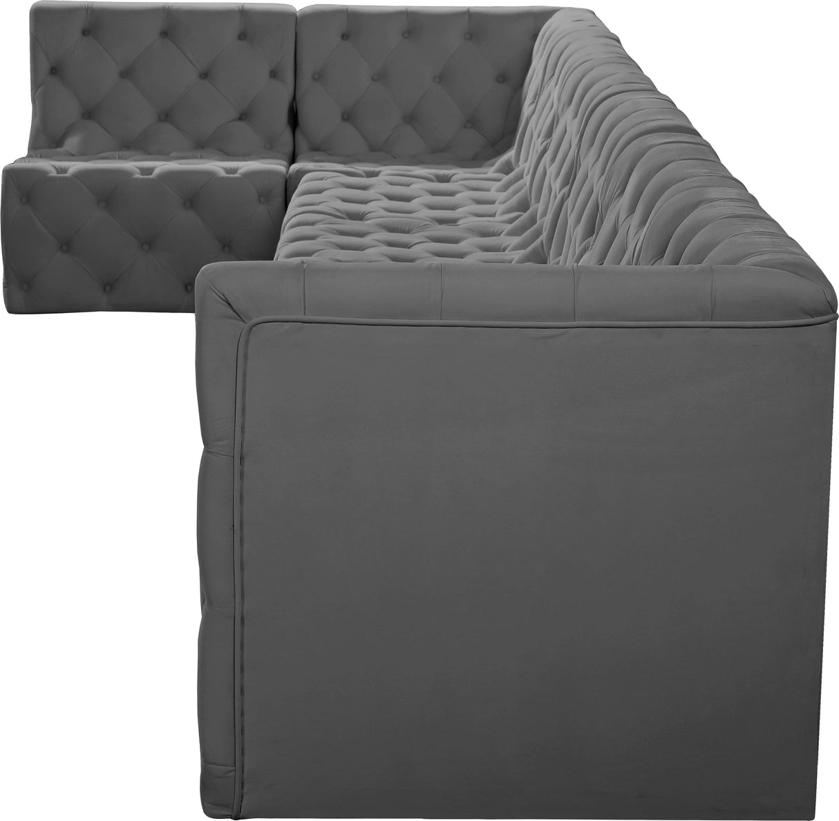 Tuft - Modular Sectional 7 Piece - Gray - Home Elegance USA