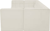 Relax - Modular Sectional 7 Piece - Cream - Home Elegance USA