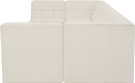 Relax - Modular Sectional 7 Piece - Cream - Home Elegance USA