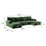 COOLMORE Accent sofa /Living room sofa sectional  sofa - Home Elegance USA