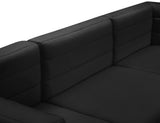 Quincy - Modular Sectional 7 Piece - Black - Fabric - Home Elegance USA