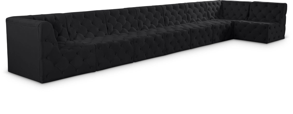 Tuft - Modular Sectional 8 Piece - Black - Home Elegance USA