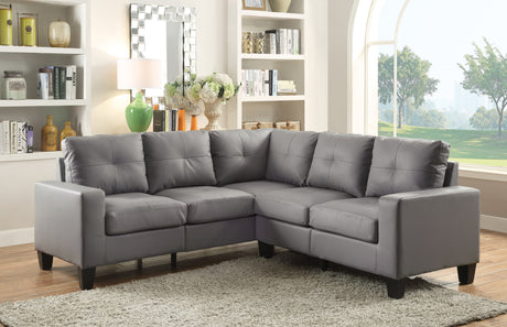 Glory Furniture Newbury G461B-SC SectionalÃŠÃŠ , GRAY - Home Elegance USA