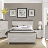 Homelegance - Nashville 3 Piece Queen Bedroom Set In Antique White - 1903-1-3Set