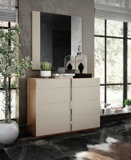 Esf Furniture - Fenicia Spain Single Dresser With Mirror - Cadizdm-2Set