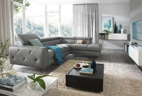 Galla European Camelia Sectional W-Bed And Storage Set - Cameliasectionalrigh | ESF