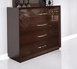 Carmen Single Dresser In Walnut - Carmensdresserwalnut | ESF