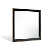 Vig Furniture Nova Domus Cartier Modern Black & Rosegold Mirror