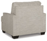 Vayda - Pebble - 2 Pc. - Chair, Ottoman - Home Elegance USA