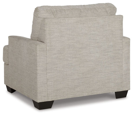 Vayda - Pebble - 2 Pc. - Chair, Ottoman - Home Elegance USA