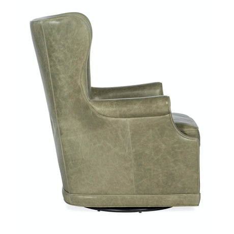 Hooker Furniture Mai Wing Swivel Club Chair