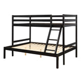 Twin over full bunk bed (Espresso) ( old sku: WF193722AAP ) - Home Elegance USA