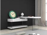 J&M Furniture - Cloud Modern Desk In White Gloss - 179921