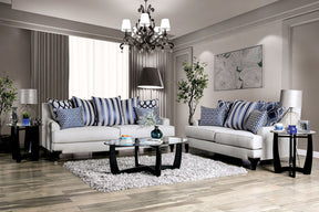Sisseton - Sofa & Loveseat - Light Gray