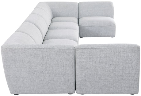 Miramar - Modular Sectional 7 Piece - Gray - Home Elegance USA