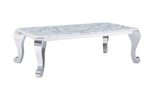 Esf Furniture - Extravaganza Cf 110 Coffee Table In Marble - Cf110Coffeetable