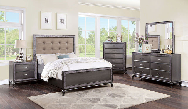 Onyxa - 4 Piece Queen Bedroom Set - Home Elegance USA