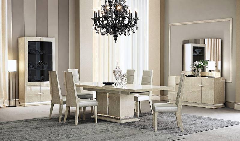 J&M Furniture - Chiara Modern 10 Piece Dining Room Set - 18754-10Set