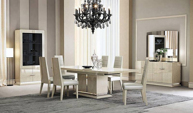 J&M Furniture - Chiara Modern 8 Piece Dining Room Set - 18754-8Set