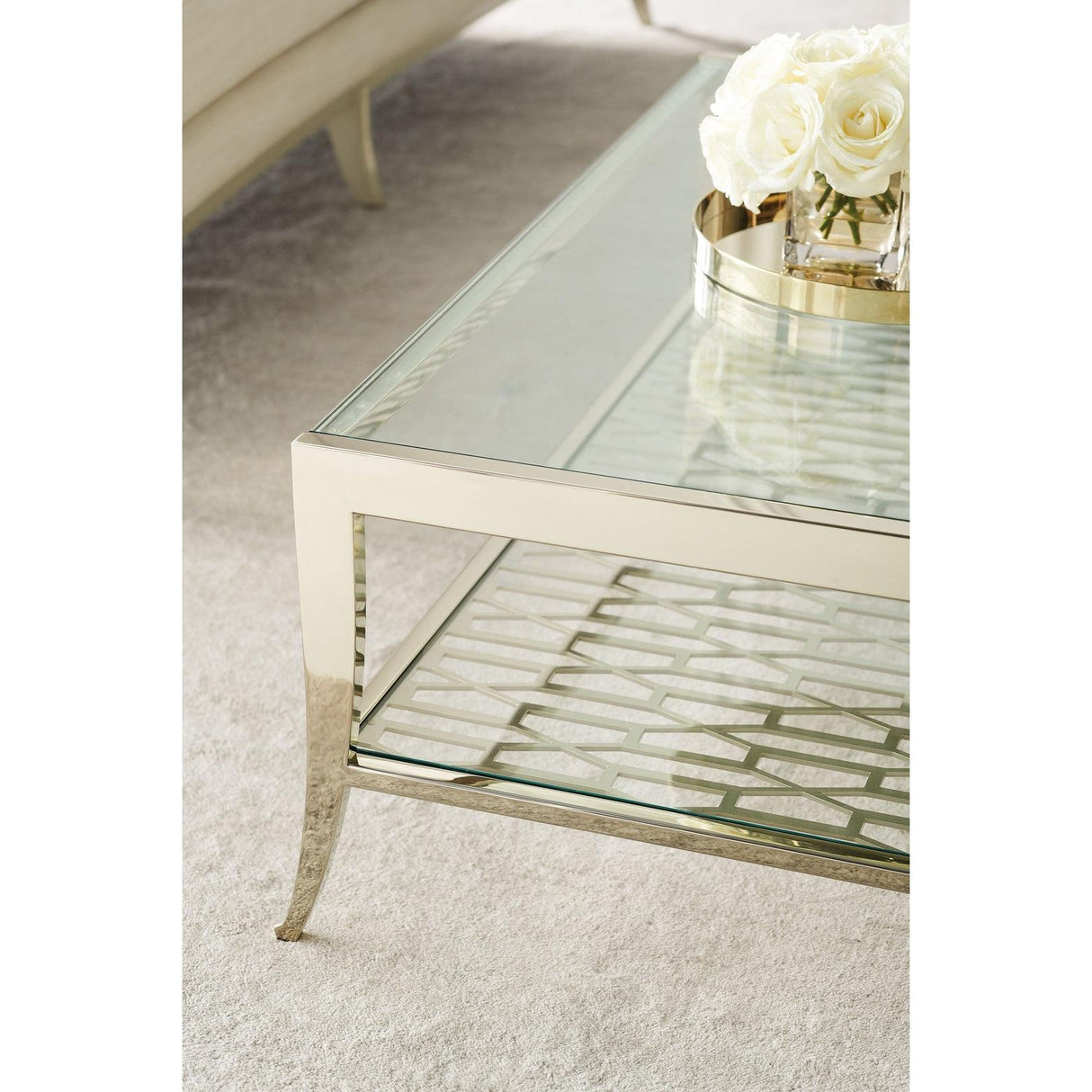 Caracole Pattern Recognition Cocktail Table - Home Elegance USA