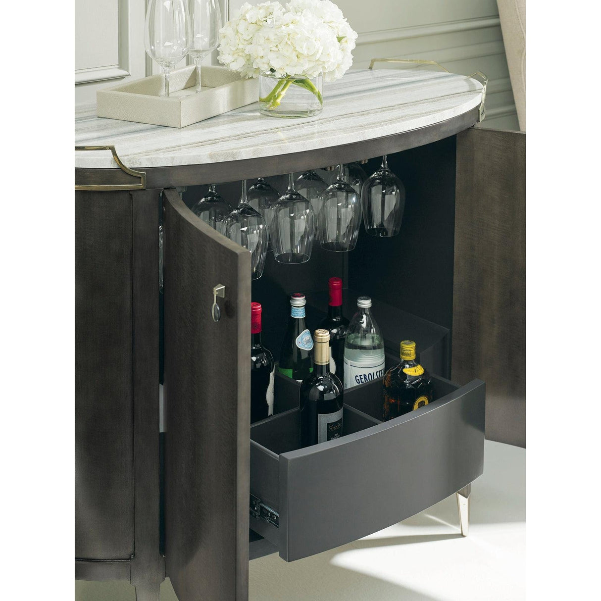 Caracole Mix-Ology Bar Cart - Home Elegance USA