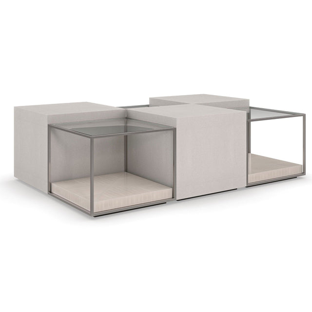 Caracole Classic Solid Ground Cocktail Tables - Home Elegance USA