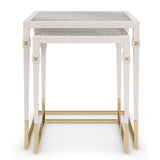 Caracole Classic Better Together Nesting Tables - Home Elegance USA