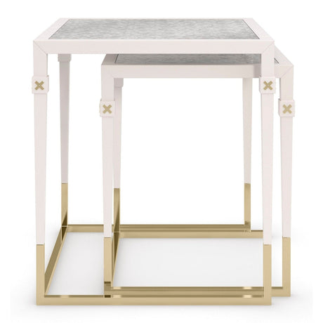 Caracole Classic Better Together Nesting Tables - Home Elegance USA