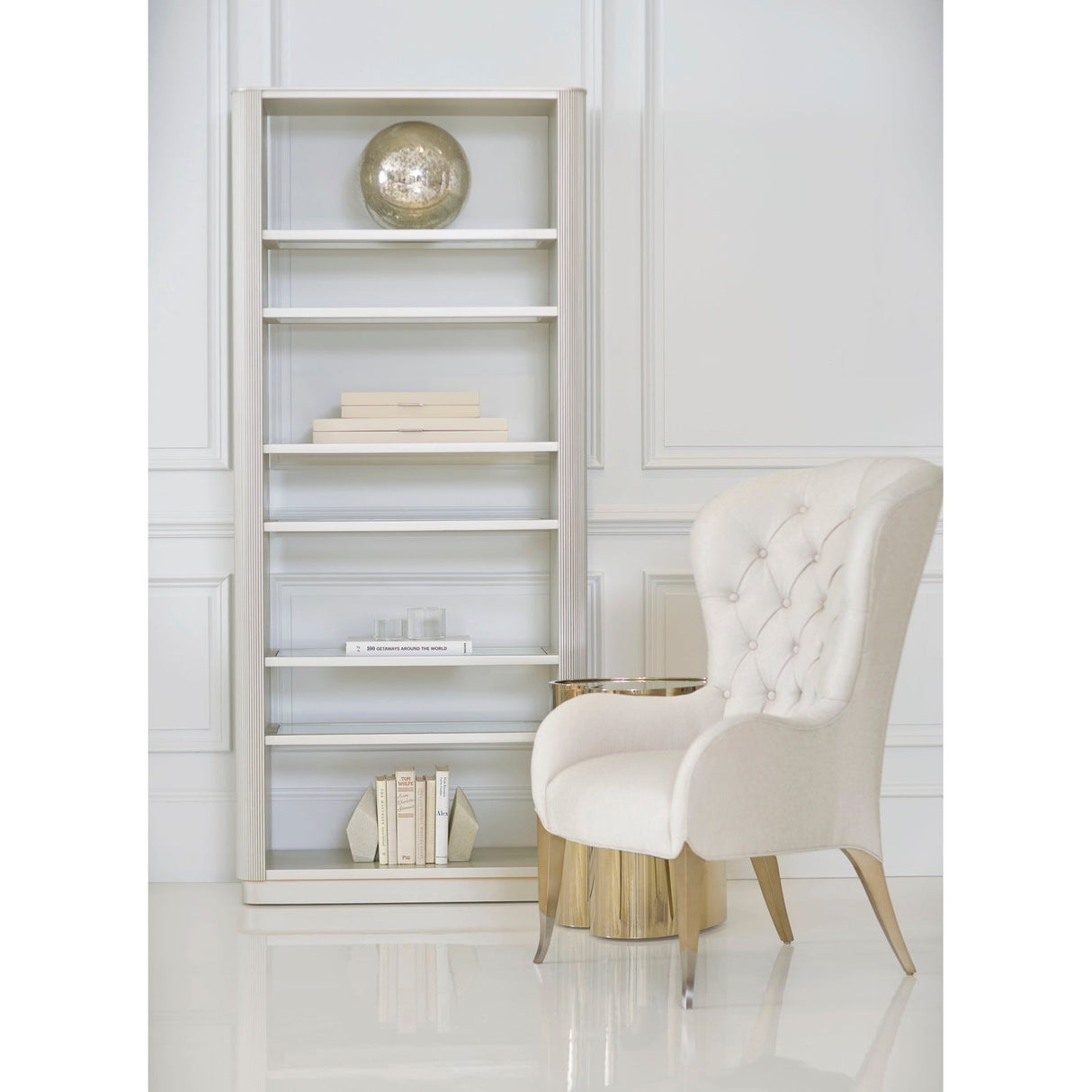 Caracole Classic Higher Love Bookcase - Home Elegance USA