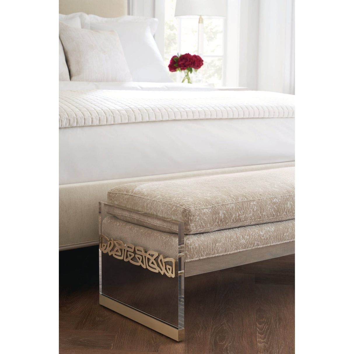 Caracole Classic Encore Bench - Home Elegance USA