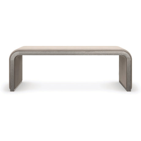 Caracole Classic Traverse Bench - Home Elegance USA