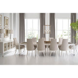 Caracole Classic Lattice Gather Dining Table - Home Elegance USA