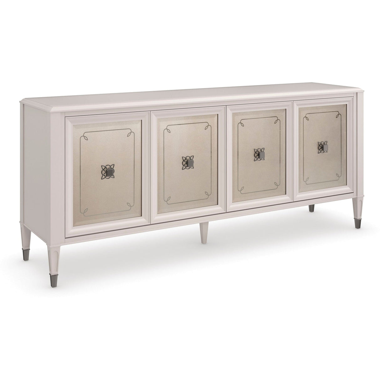 Caracole Classic Lattice Serve You Sideboard Cla-422-212 - Home Elegance USA