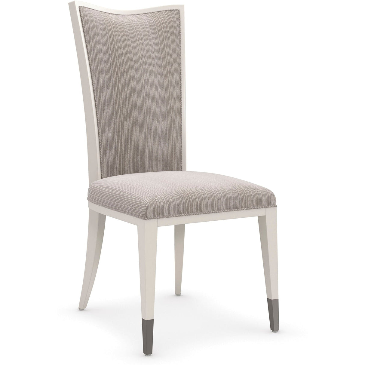 Caracole Classic Lady Grey Side Chair - Set Of 2 - Home Elegance USA