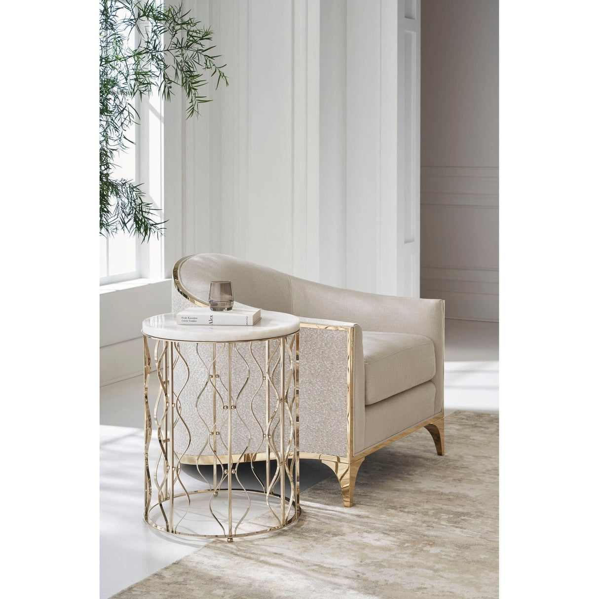 Caracole Classic Style Spotter Side Table - Home Elegance USA