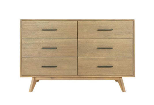 Vig Furniture Modrest Claire - Contemporary Walnut Dresser